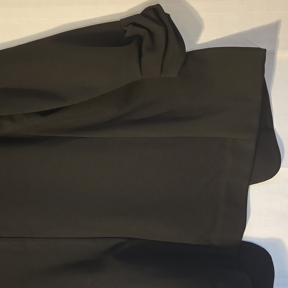 Womens Nine West Black Ponte Blazer Sz Large Petite NWT - Picture 6 of 7
